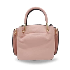 LUCY - Blush Pink Vegan Leather Handbag & Crossbody Bag