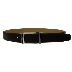 KIT - Men's Brown Genuine Leather Belt