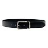 ACE - Men's Black Genuine Leather Belt
