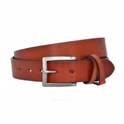 BENARD - Mens Brown Genuine Leather Belt