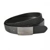 BRIXTON - Mens Black Genuine Leather Flexi-Belt