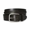 CHRIS - Mens Dark Brown Genuine Leather Belt