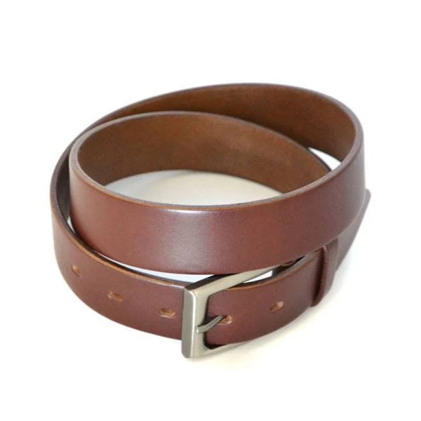 GIOVANNI - Mens Tan Genuine Leather Belt - Image 2