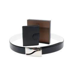 Gift | RHYSE Black/White Reversible Belt & MORTEN Wallet