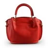 LUCY - Red Vegan Leather Handbag & Crossbody Bag