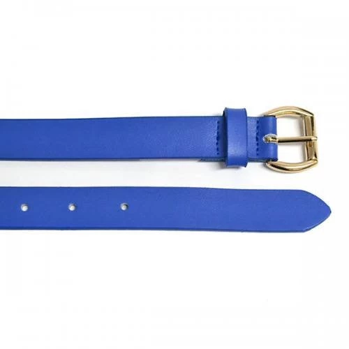 MYRA - Womens Blue Genuine Leather Belt - Image 3
