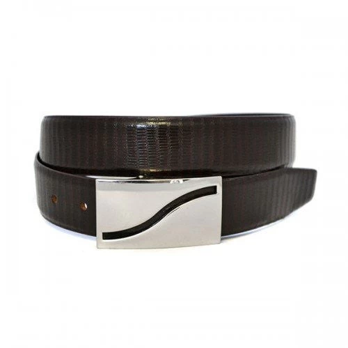 OAKLEY - Mens Brown Tapered End Leather Belt