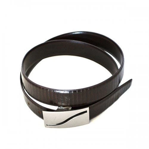 OAKLEY - Mens Brown Tapered End Leather Belt - Image 2