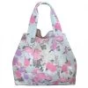ROSIE - Womens Floral Print Beach Tote Bag Picnic Bag