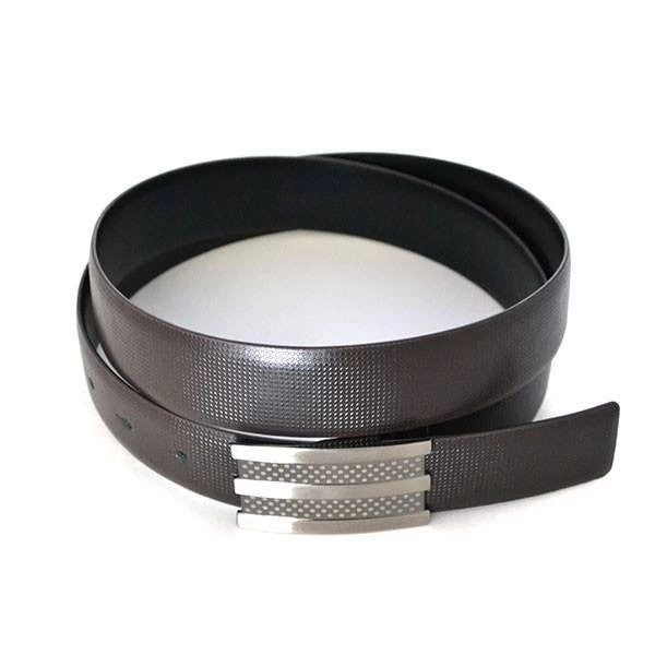 RAFAEL - Mens Black And Brown Leather Reversible Belt - Image 4