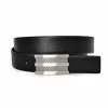 RAFAEL - Mens Black And Brown Leather Reversible Belt