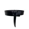 SEAFORTH - Women's Black Genuine Leather Knot Waist Belt