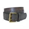 TOBIAS - Mens Brown Leather Belt