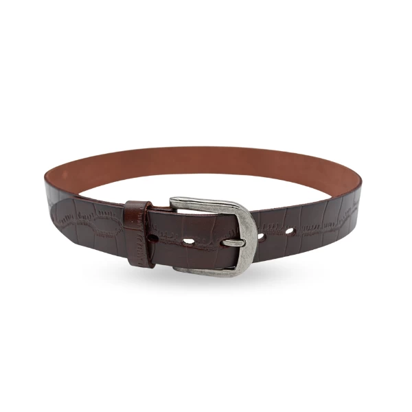 Bryce - Mens Brown Genuine Leather Belt