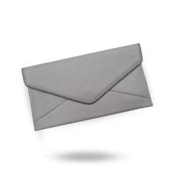 CASTLECRAG - Grey Genuine Leather Clutch