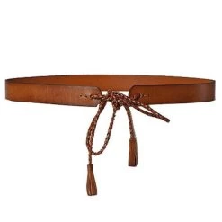 DARLINGHURST - Tan Addison Road Leather Waist Belt