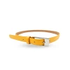 DEANEEN - Women's Yellow Genuine Leather Belt