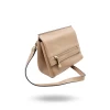 HUNTERS HILL - Nude Genuine Leather Crossbody Shoulder Bag