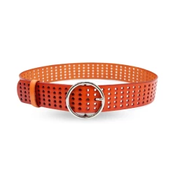 MIRANDA - Women's Light Tan Genuine Leather Belt