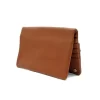 CREMORNE - Addison Road Ladies Brown Soft Pebbled Leather Fold Wallet