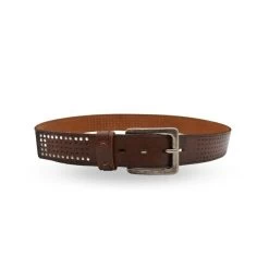 SIMON - Mens Brown Genuine Leather Belt