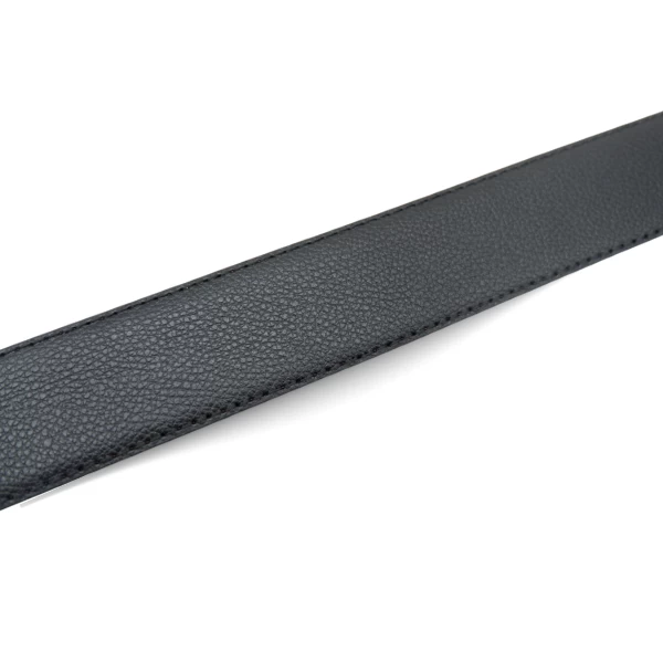 ROMEO - Men's Black/Chocolate Reversible Genuine Leather Belt - Image 4